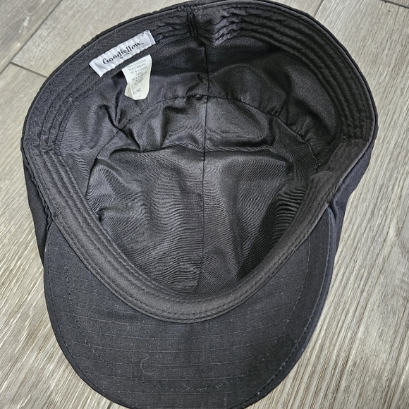 Driver/Newsboy Cap Vented, XL Black, NWT - Picture 5 of 10
